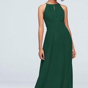 David's Bridal bridesmaid dress in Juniper, size 2